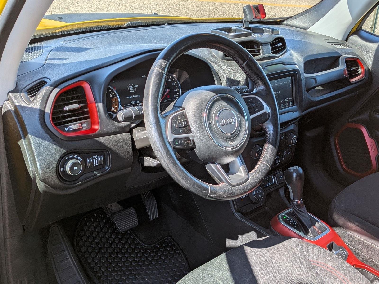 Used 2019 Solar Yellow Clearcoat Jeep Trailhawk image 10