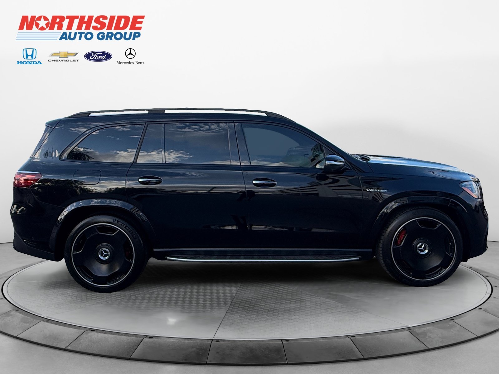 Used 2025 Obsidian Black Metallic Mercedes-Benz AMG® GLS 63 image 8