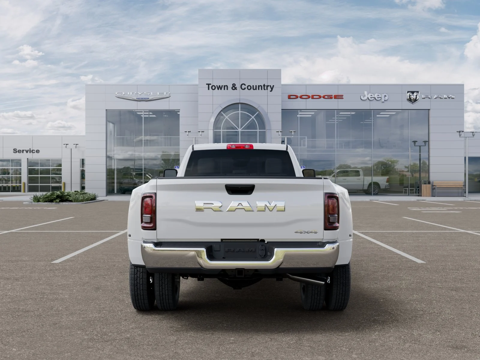 New 2026 Bright White Clear-Coat Exterior Paint RAM Tradesman image 28