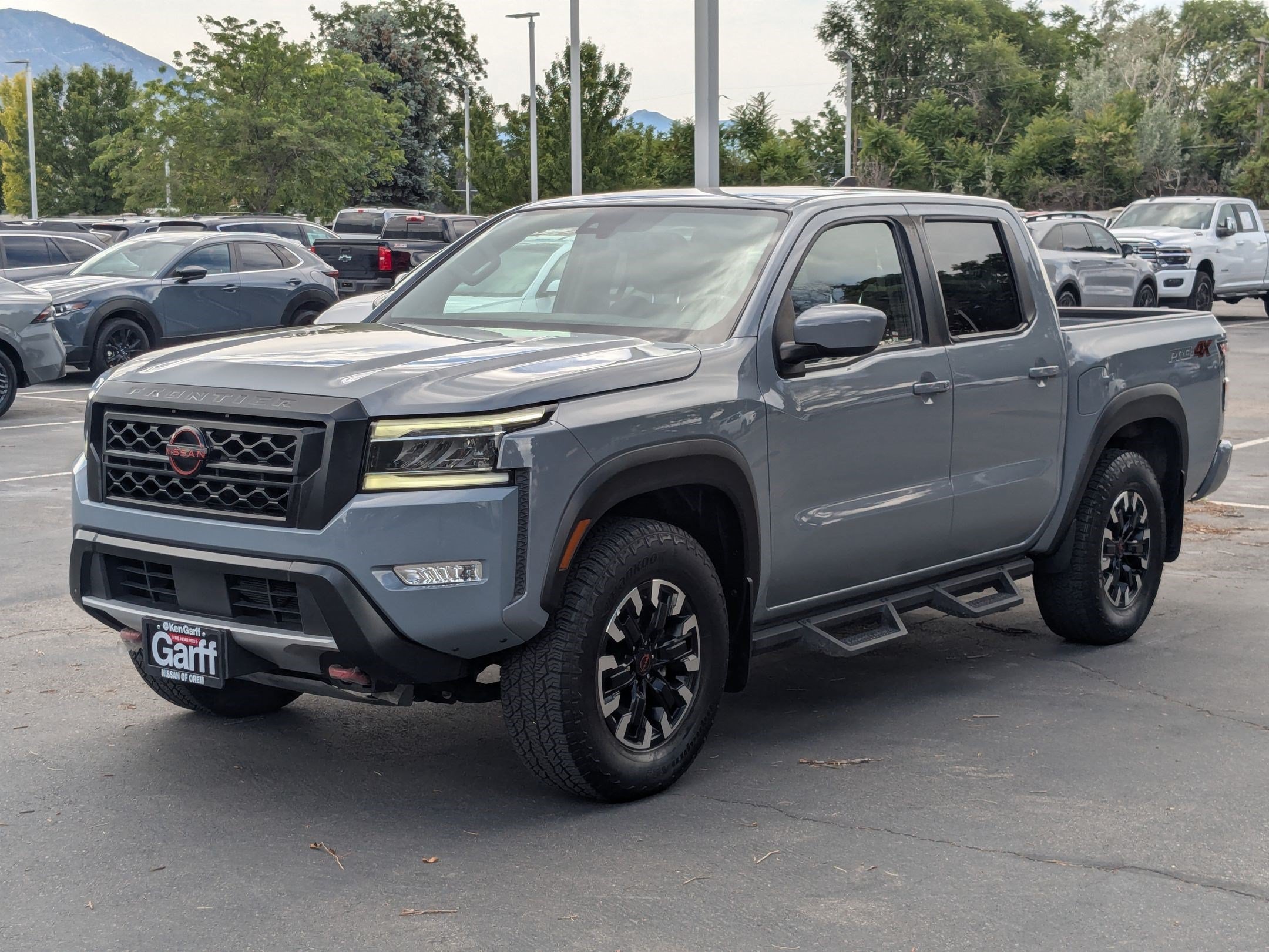 Used 2023 Boulder Gray Pearl Nissan PRO-4X image 8