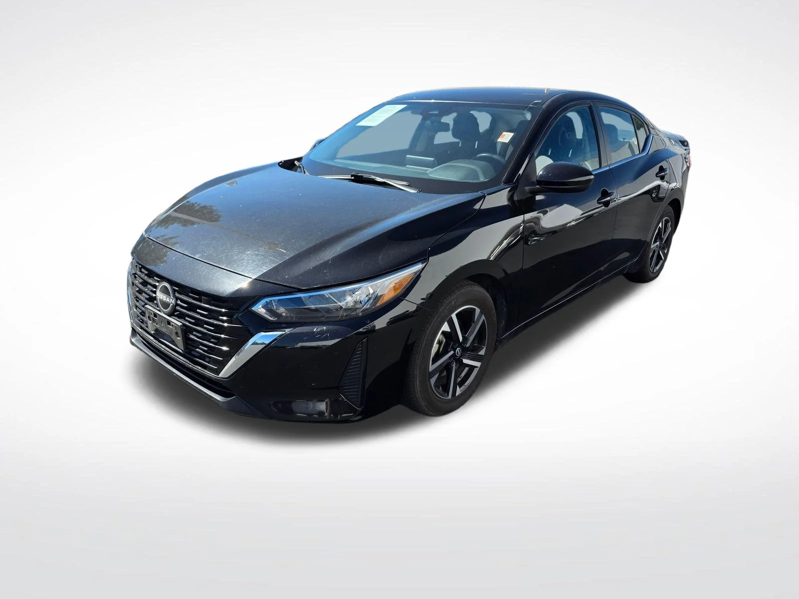 Used 2024 Super Black Nissan SV image 2