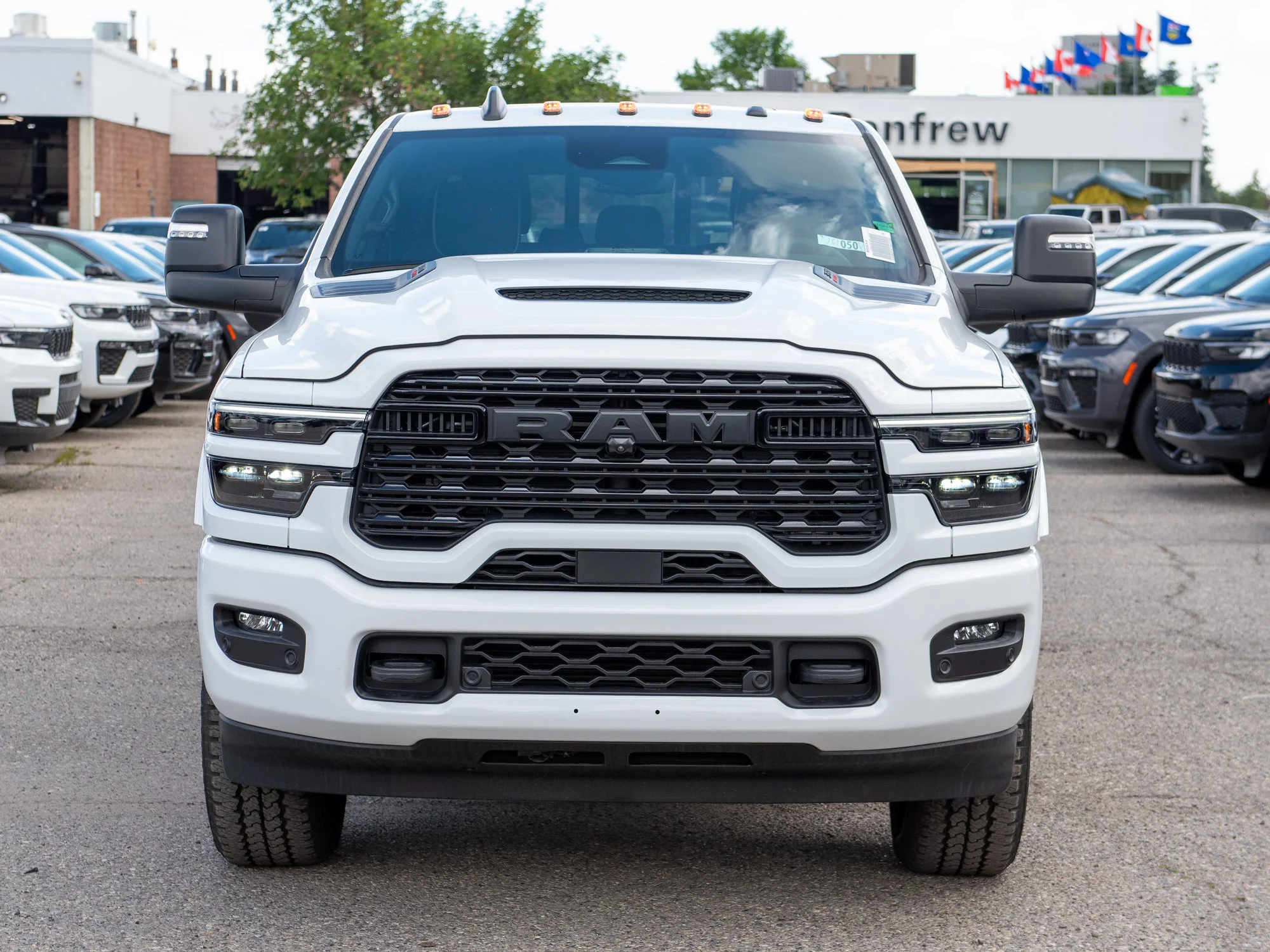 New 2026 White RAM Limited* Mega Cab image 11