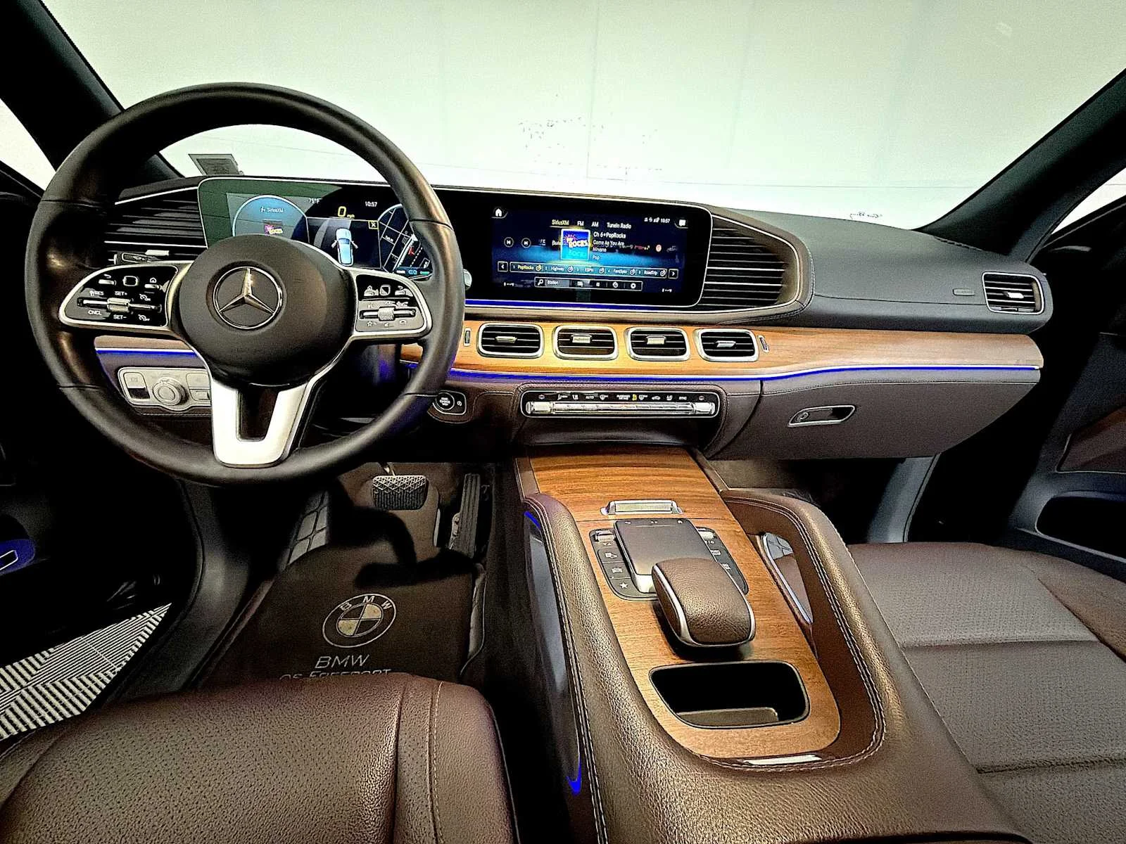 Used 2022 Lunar Blue Metallic Mercedes-Benz GLE 450 image 14