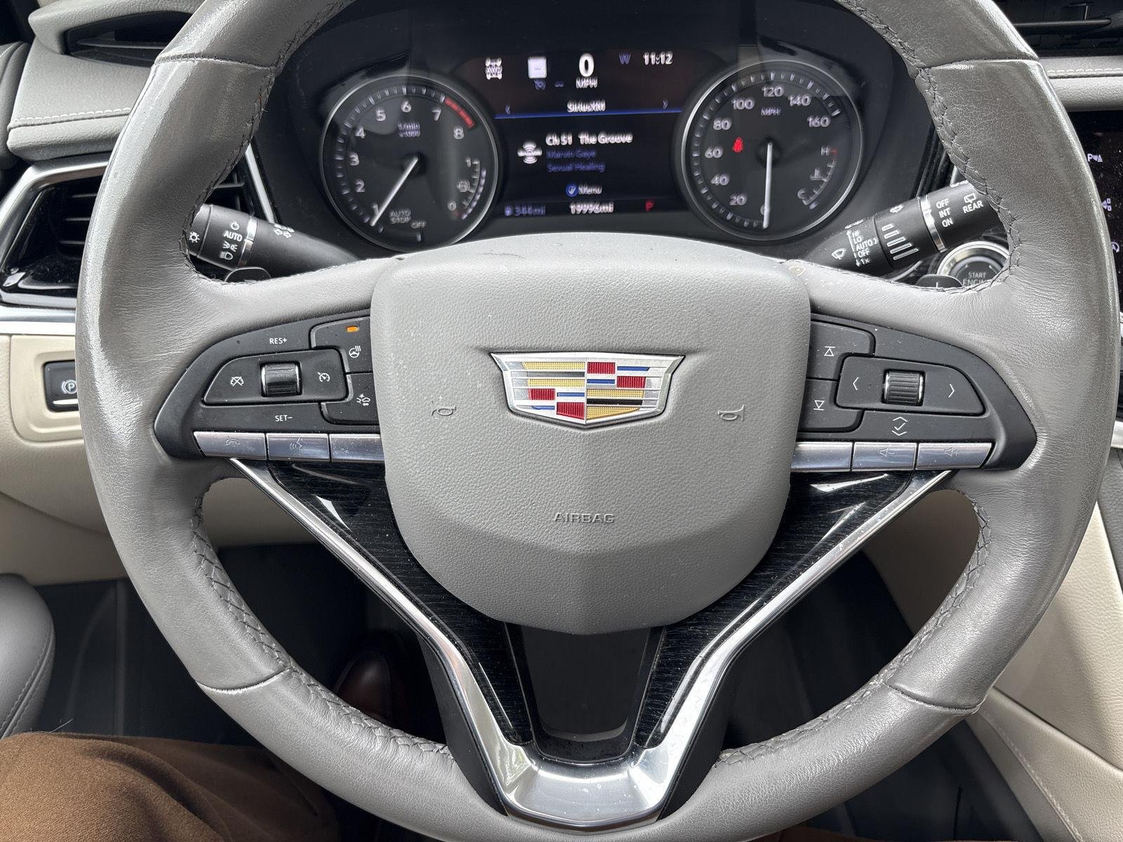 Used 2025 Crystal White Tricoat Cadillac AWD Premium Luxury image 13