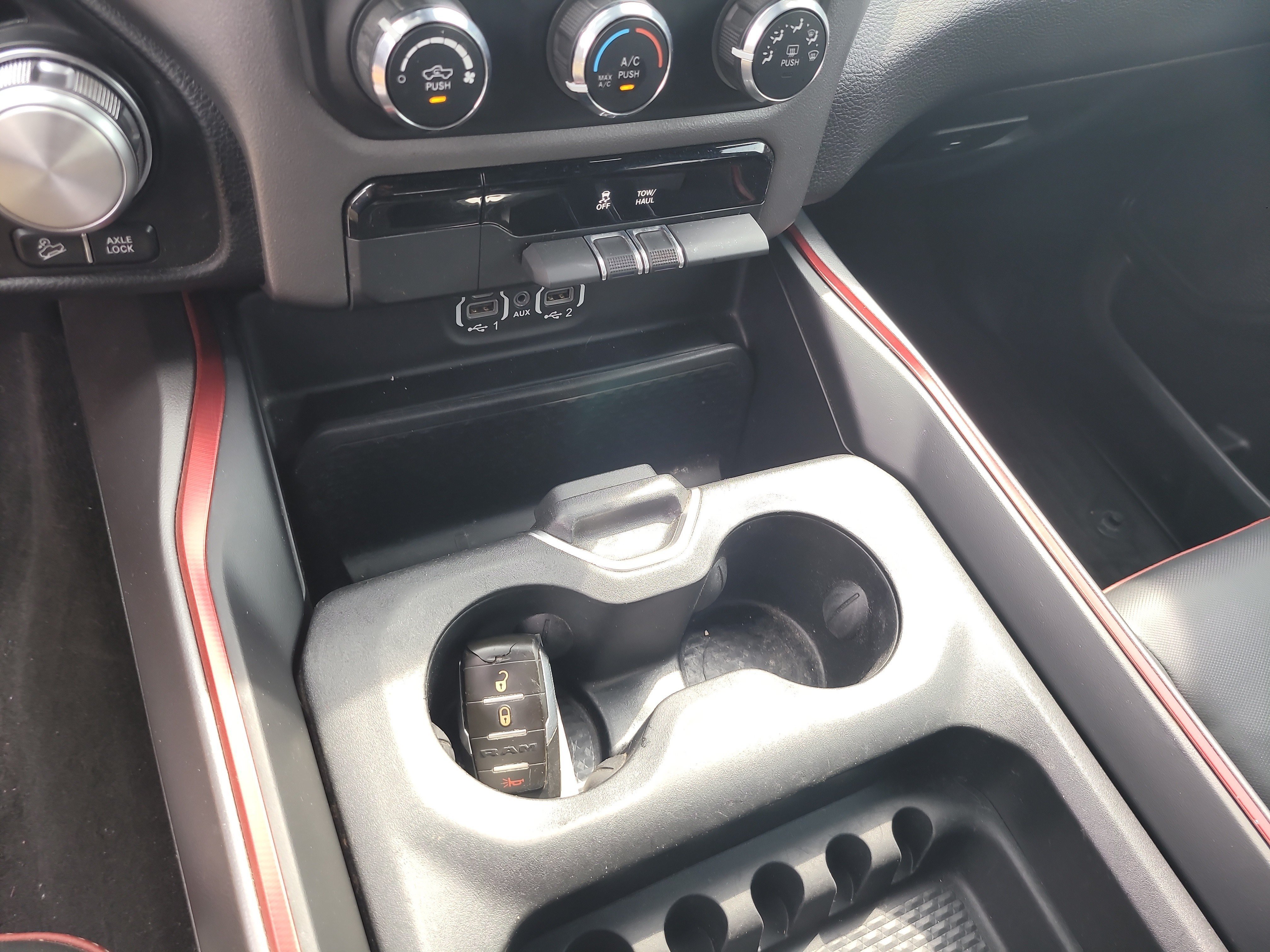 Used 2021 Bright White Clearcoat Ram Rebel image 25