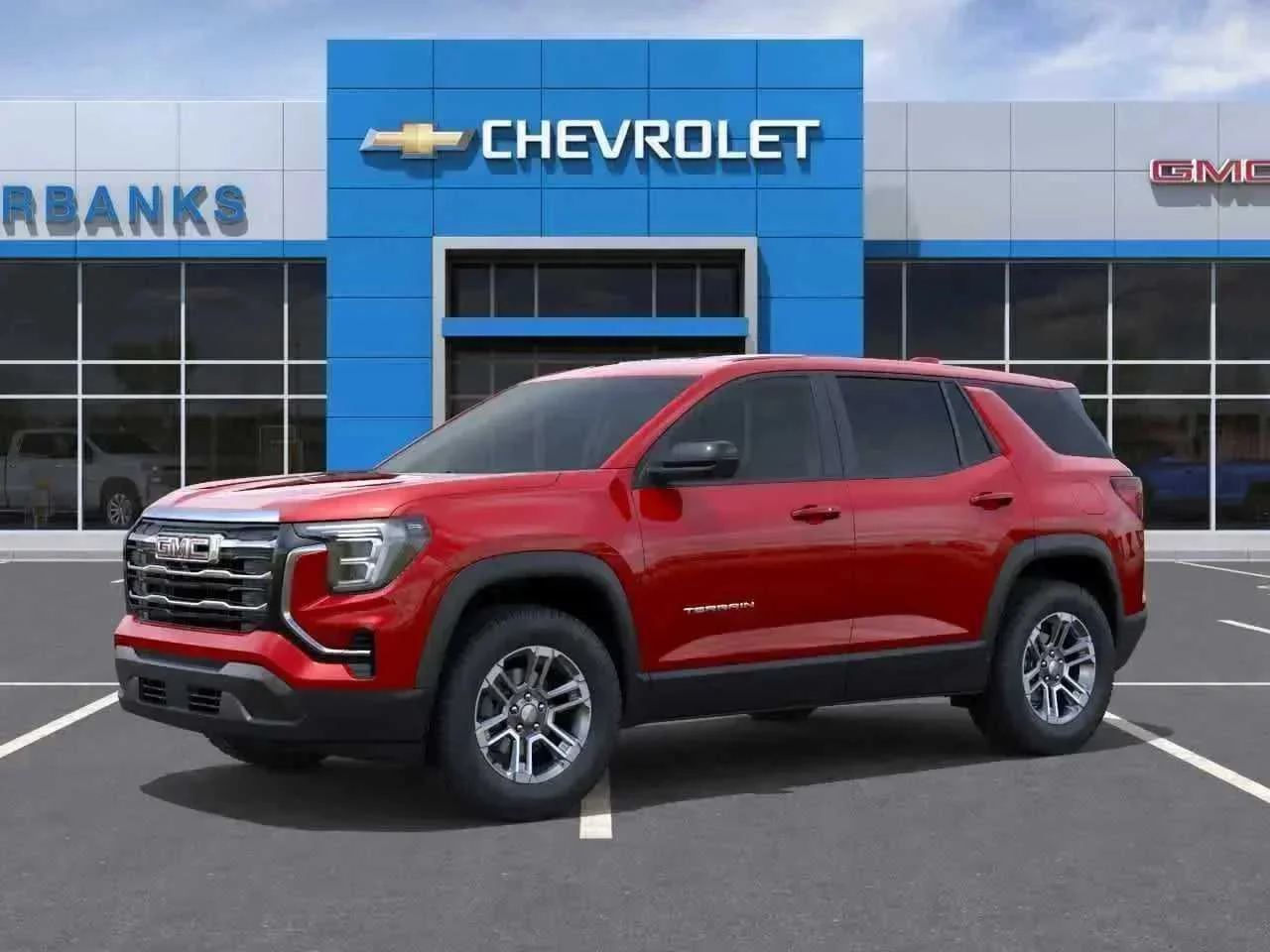 New 2026 Volcanic Red Tintcoat GMC Elevation image 2