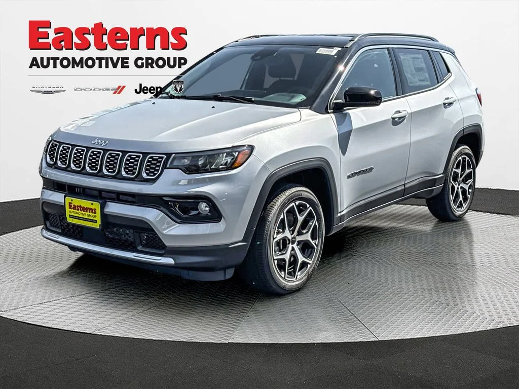 New 2026 Silver Zynith Metallic Clear-Coat Exterior Paint Jeep Limited image 1