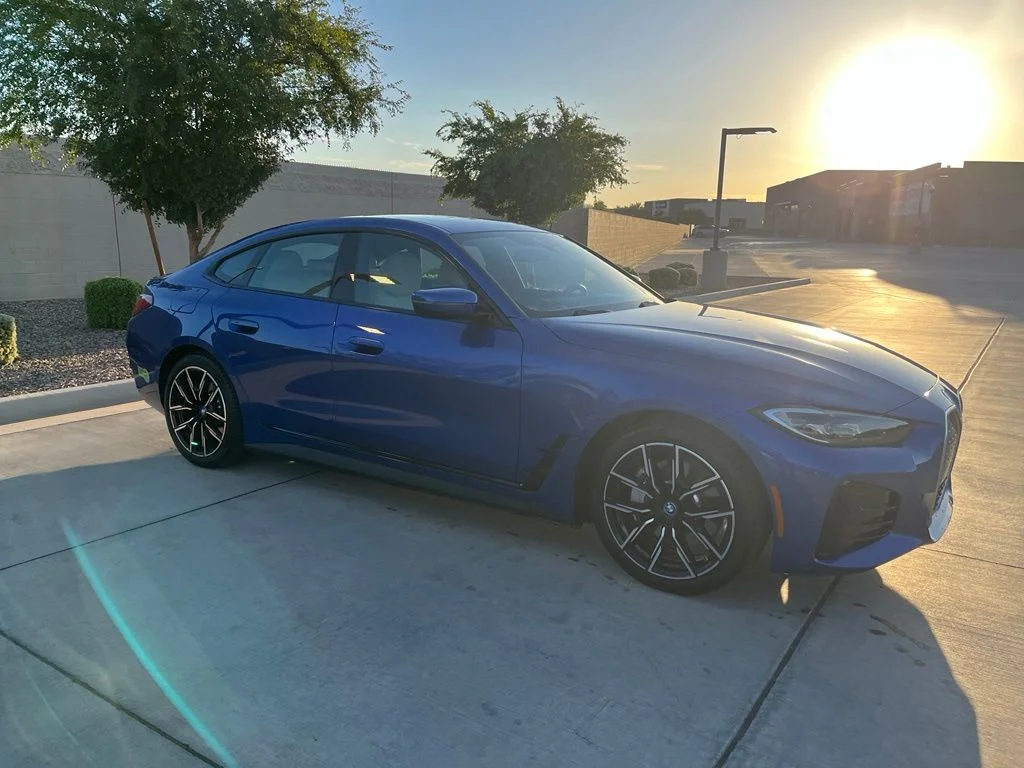 Certified Used 2023 Blue BMW eDrive40 image 4