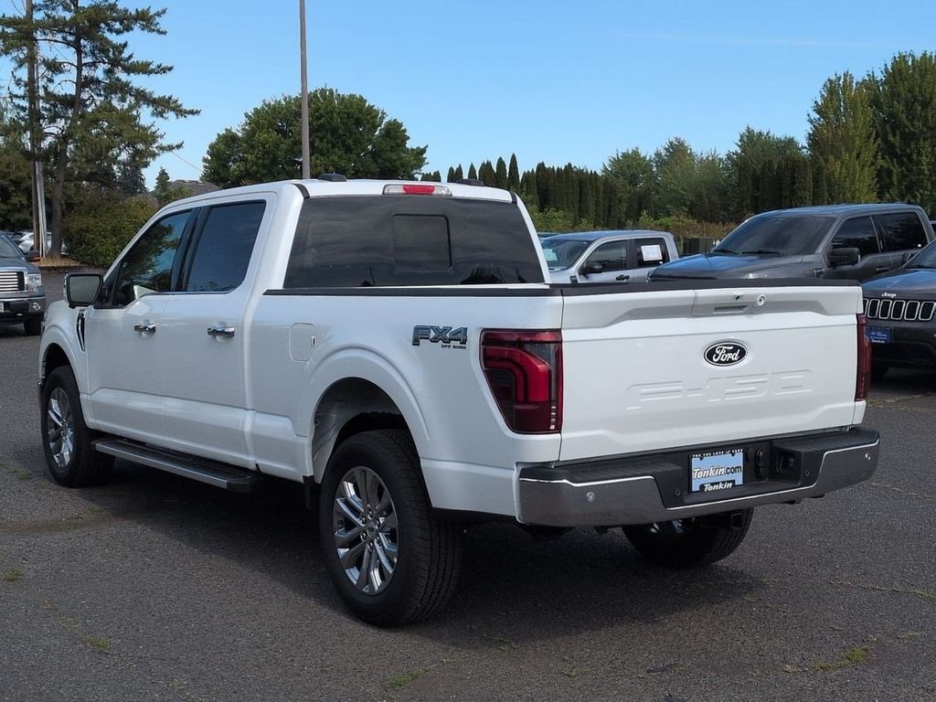 New 2026 Star White Metallic Tri-Coat Ford Lariat® image 37