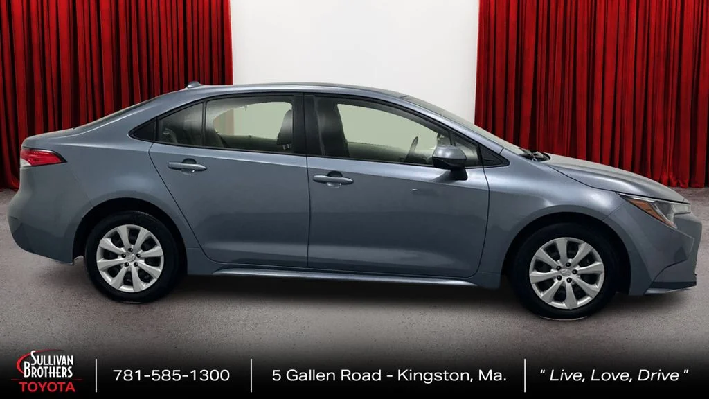 Certified Used 2023 Blue Toyota LE image 4