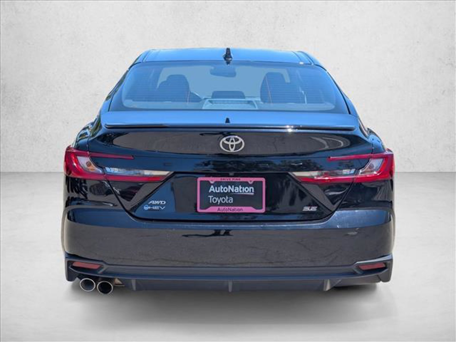 Used 2025 Midnight Black Metallic Toyota SE image 7