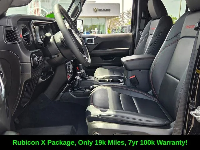 Certified Used 2025 Black Jeep Rubicon X image 13