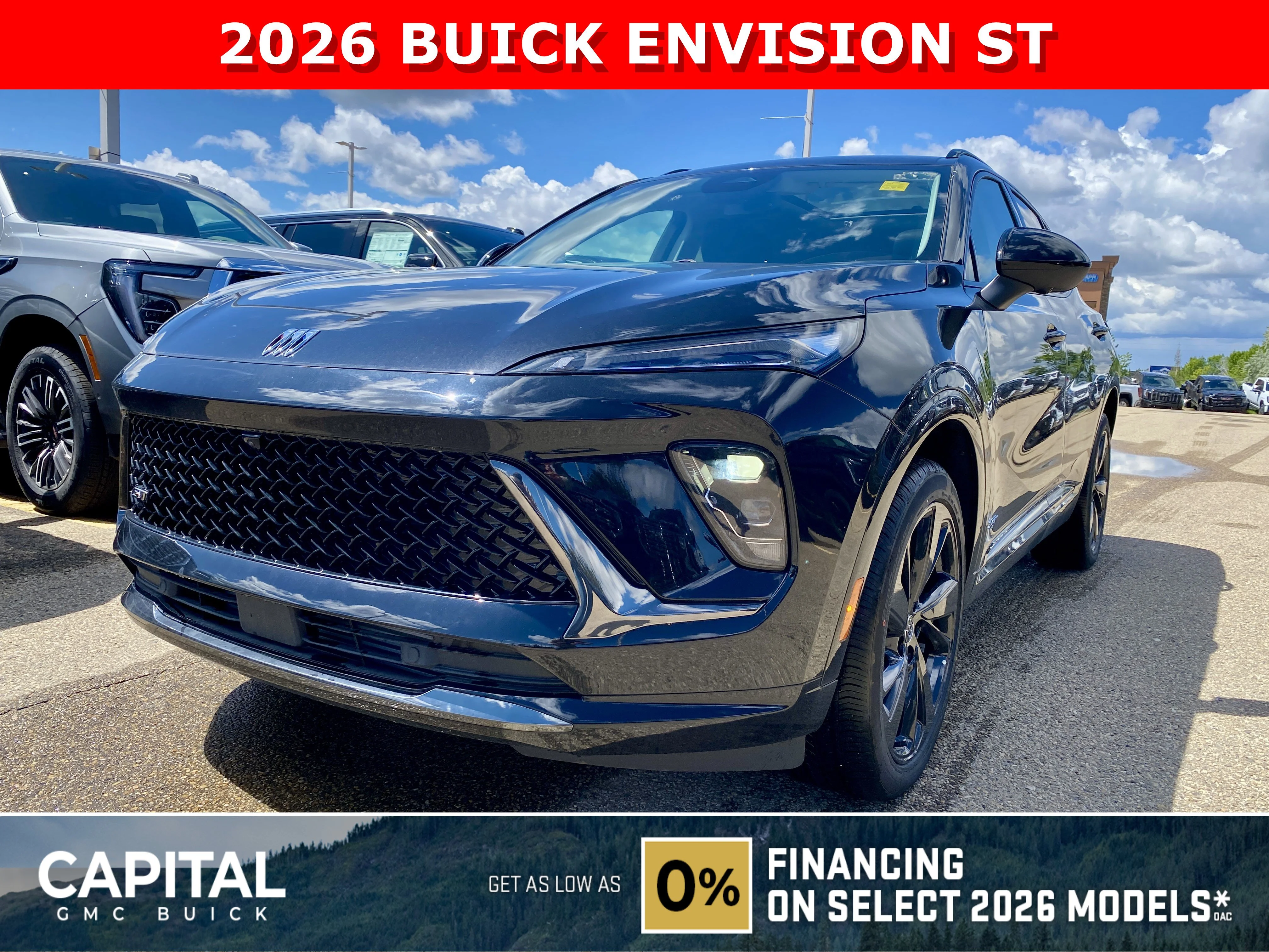 New 2026 EBONY TWILIGHT METALLIC Buick Sport Touring image 1