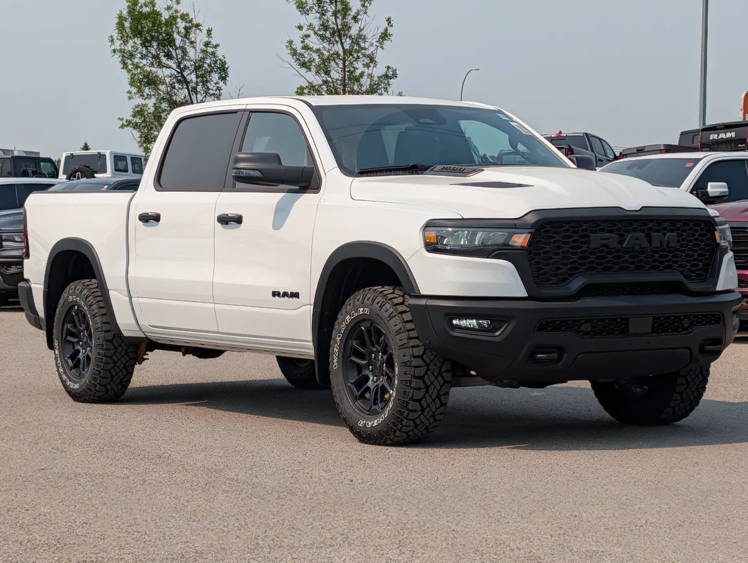 New 2026 White RAM Rebel - - 4x4 - Hurricane Twin Turbo - Rebel Level 1 Equip Grp & More! image 2