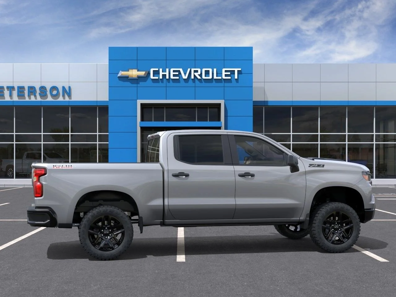 New 2026 Gray Chevrolet Custom Trail Boss image 4