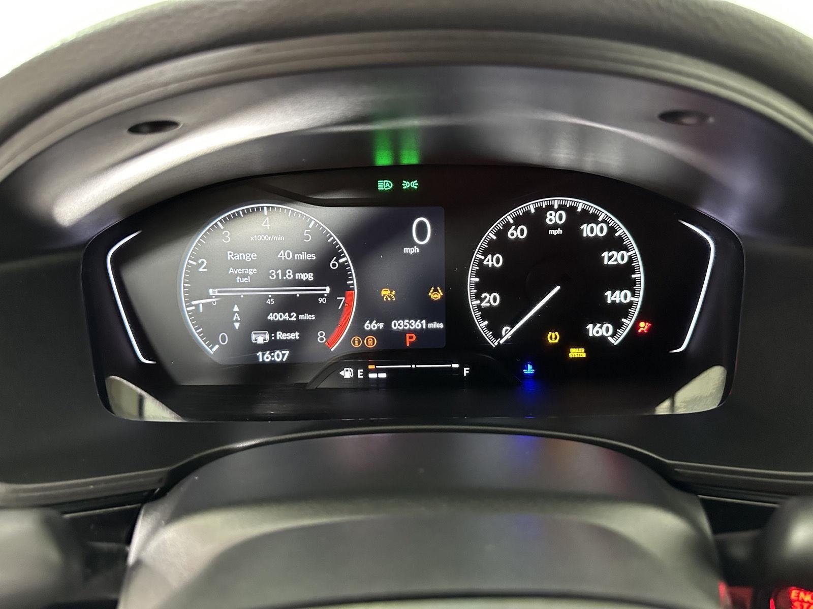 Used 2023 Meteorite Gray Metallic Honda LX image 15