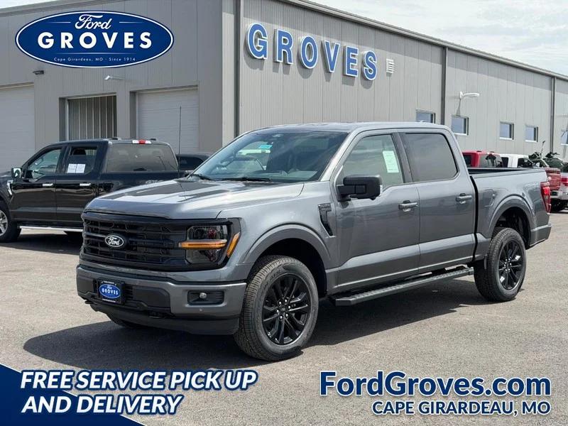 New 2026 Carbonized Gray Metallic Ford XLT image 1