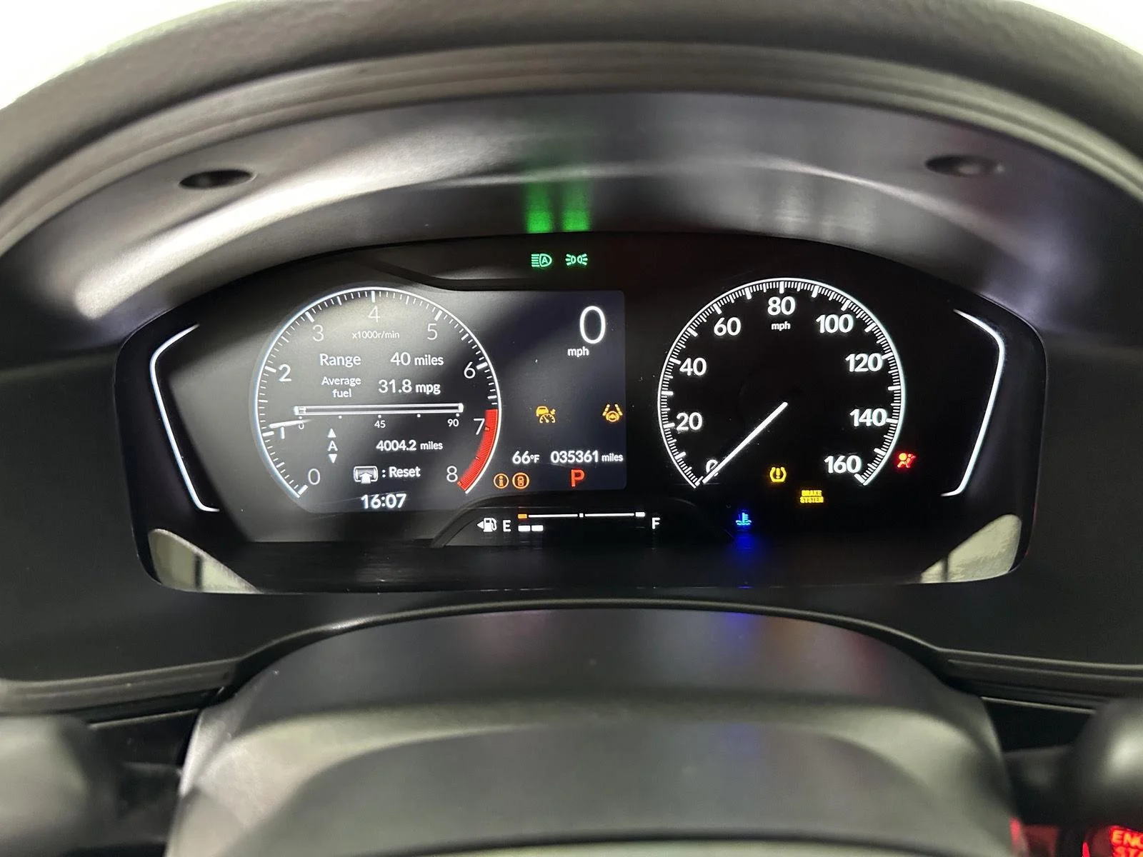 Used 2023 Meteorite Gray Metallic Honda LX image 15