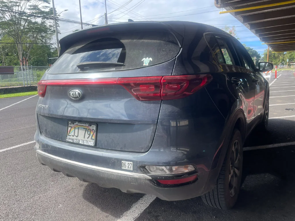 Used 2020 Blue Kia LX image 5