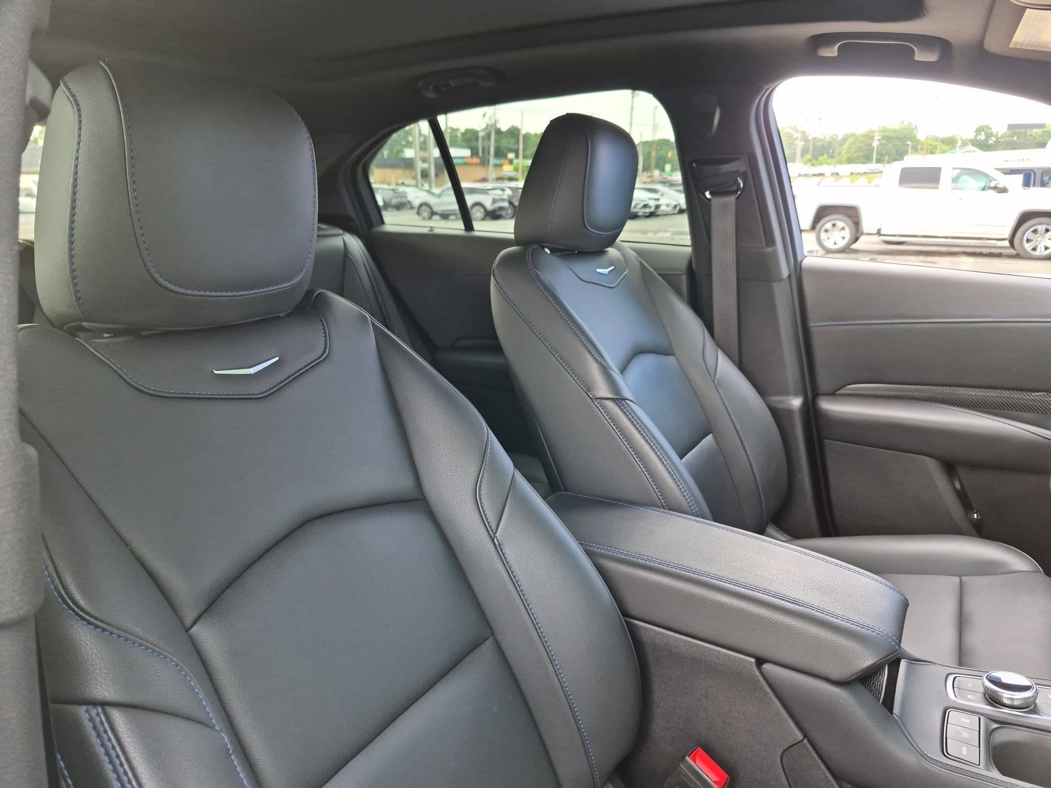 Used 2025 Stellar Black Metallic Cadillac Sport image 35