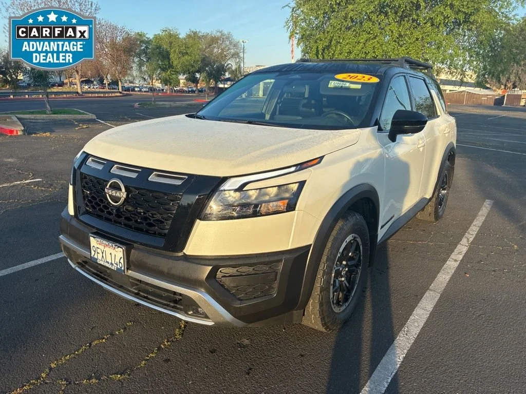 Used 2023 Pearl White Tri Nissan Rock Creek image 7