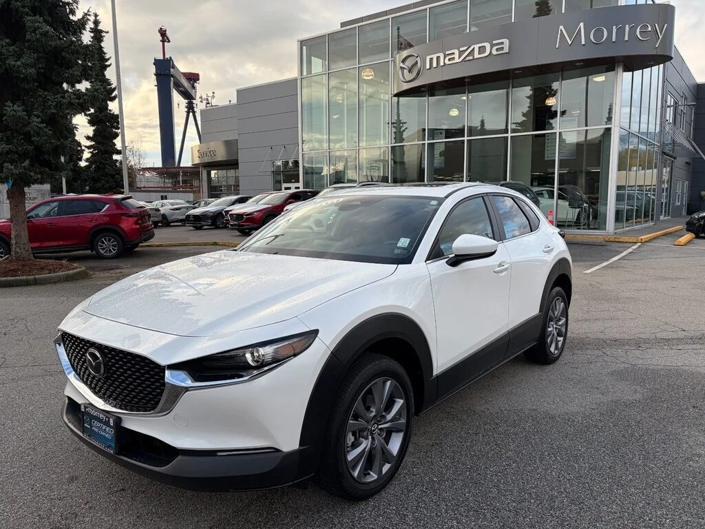 Certified Used 2024 Snowflake White Pearl Mazda GS AWD Luxury Package,Leatherette,Moonroof,AWD, image 1