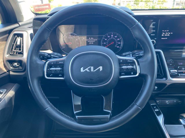 Used 2023 Ebony Black Kia X-Line EX image 16