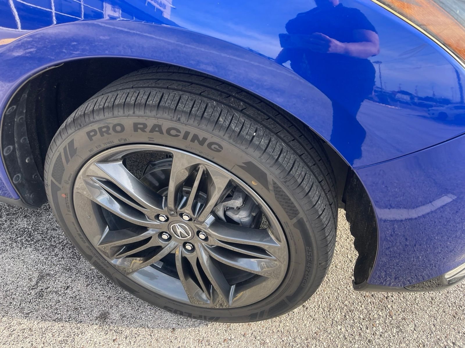 Used 2022 Apex Blue Pearl Acura A-Spec Package image 6