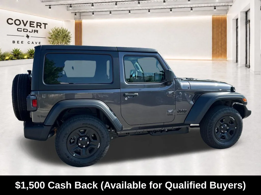 New 2026 Granite Crystal Metallic Clearcoat Jeep Sport image 11