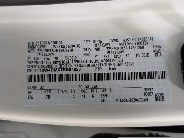 New 2026 Star White Metallic Tri-Coat Ford F-450® Platinum® image 65