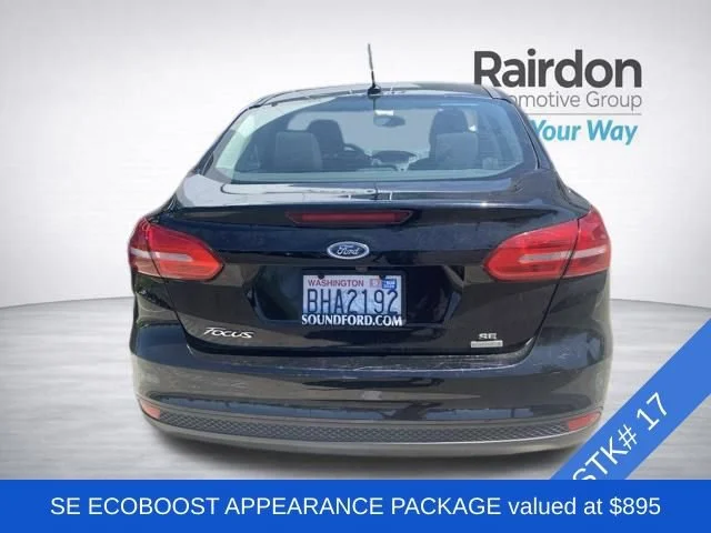 Used 2017 Black Ford SE image 3