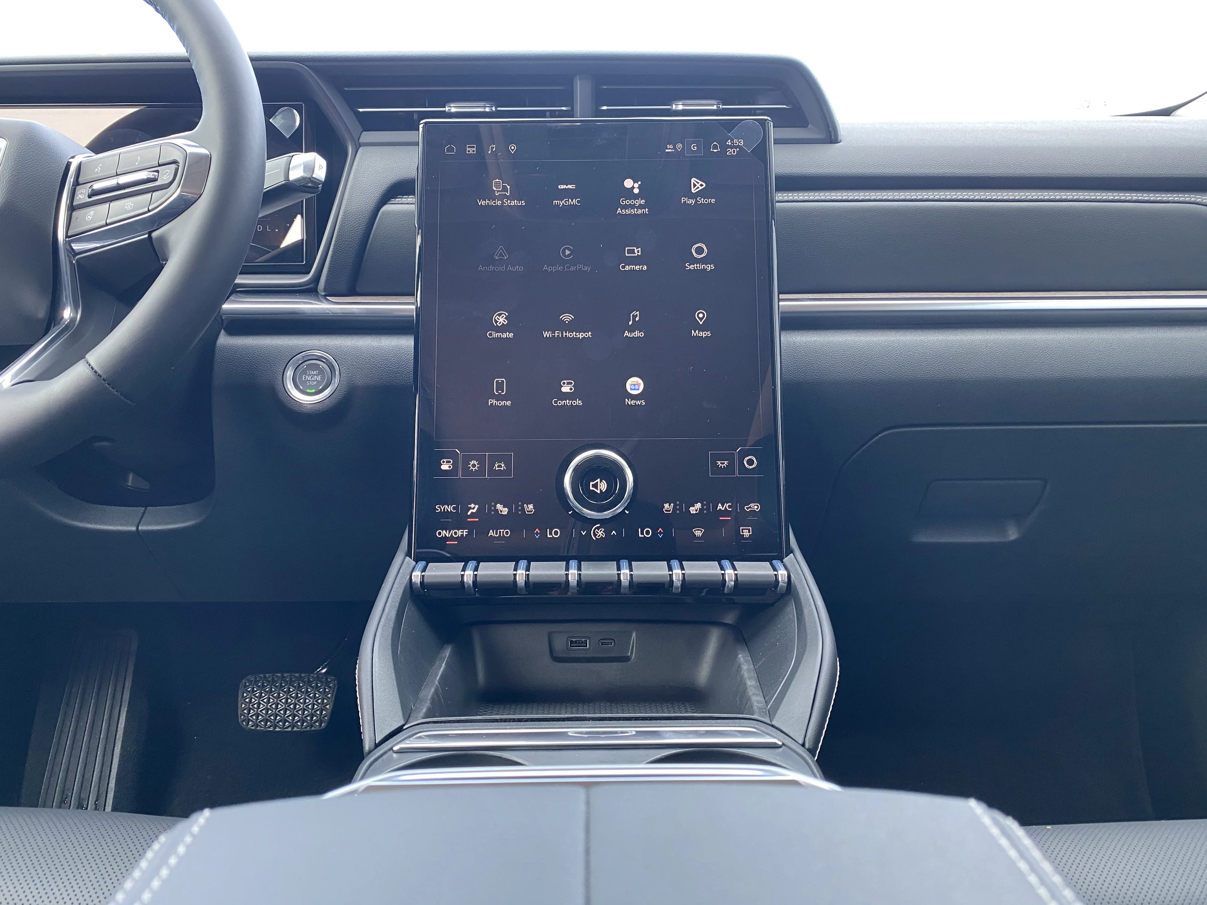 New 2026 GLACIER WHITE TRICOAT GMC AWD Denali image 19