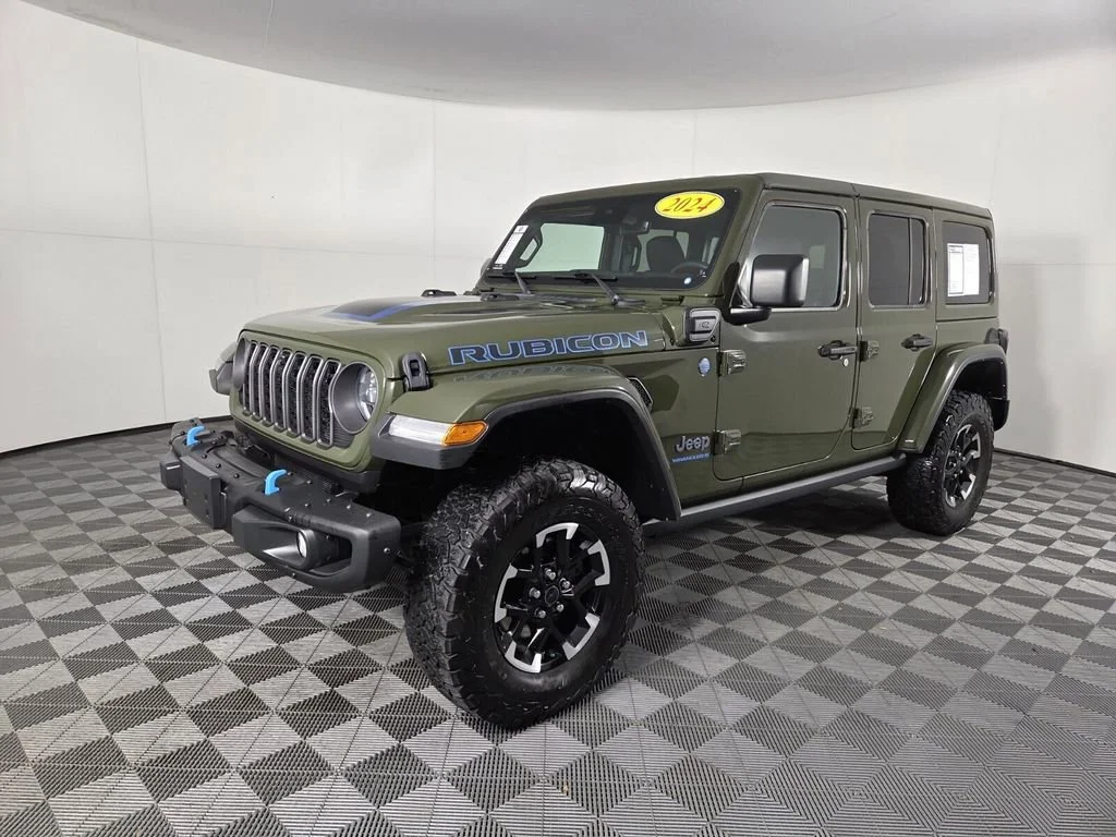 Used 2024 Sarge Green Clearcoat Jeep Rubicon X image 9