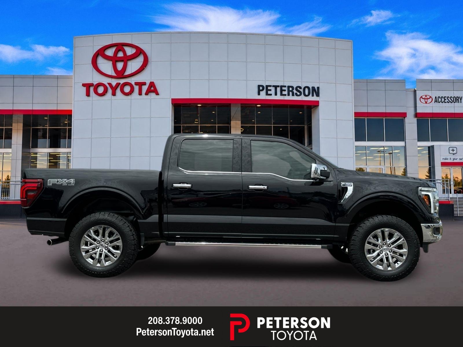 Used 2025 Black Ford Lariat image 2