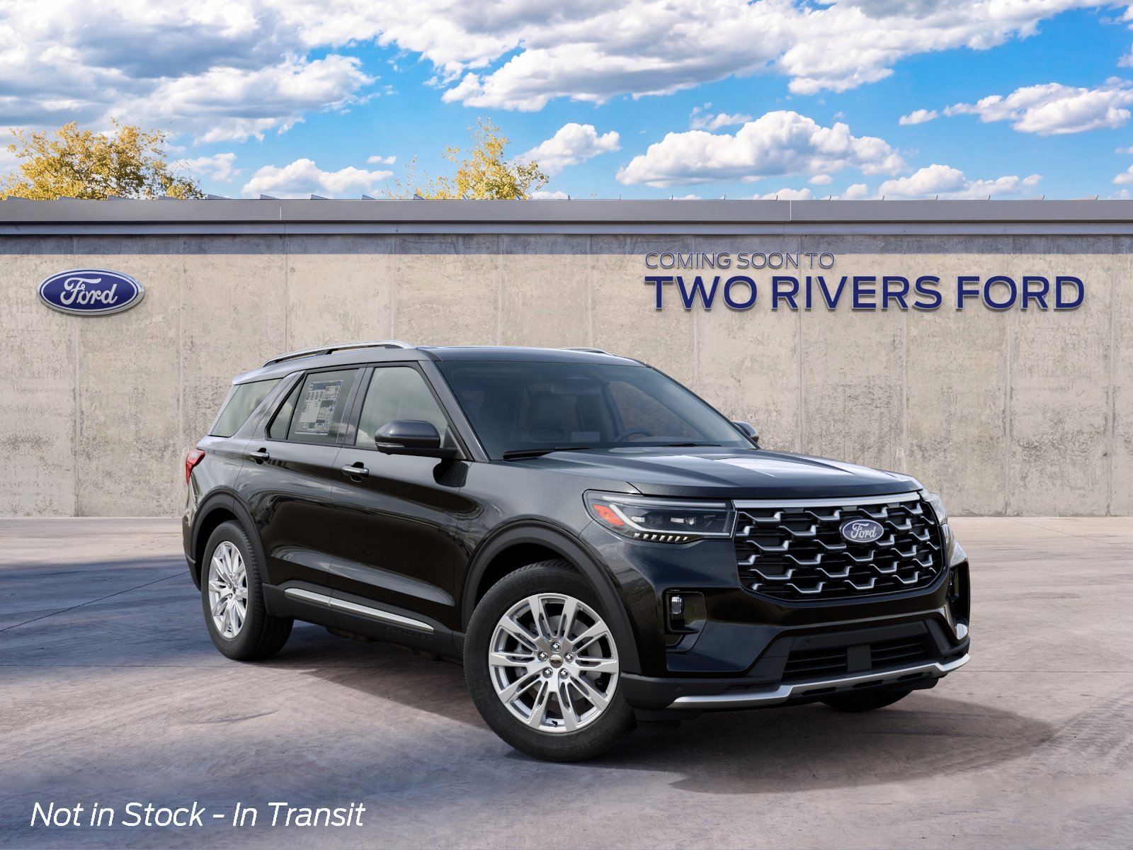 New 2027 Agate Black Metallic Ford Platinum™ image 4
