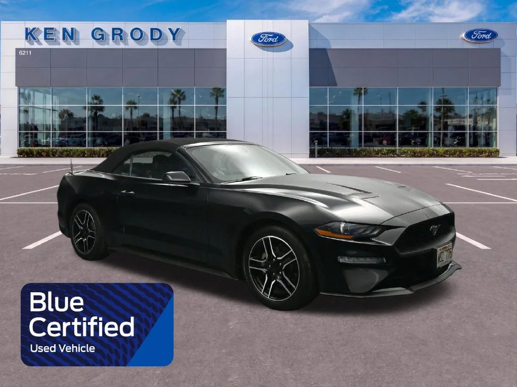 Certified Used 2023 Black Ford EcoBoost Premium image 1