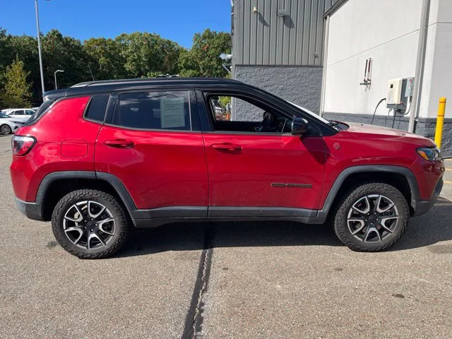 Certified Used 2024 Red Hot Pearlcoat Jeep Trailhawk image 2