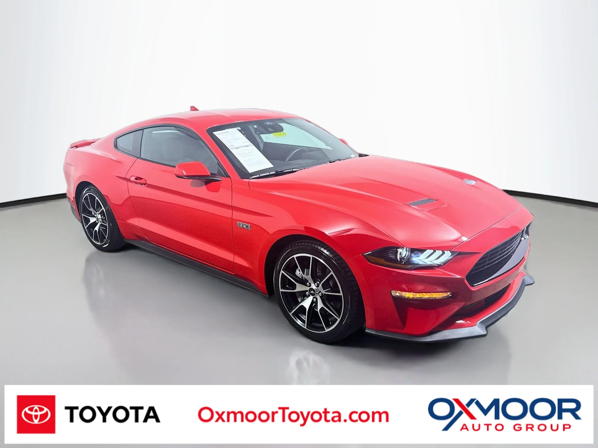 Used 2021 Race Red Ford EcoBoost image 1