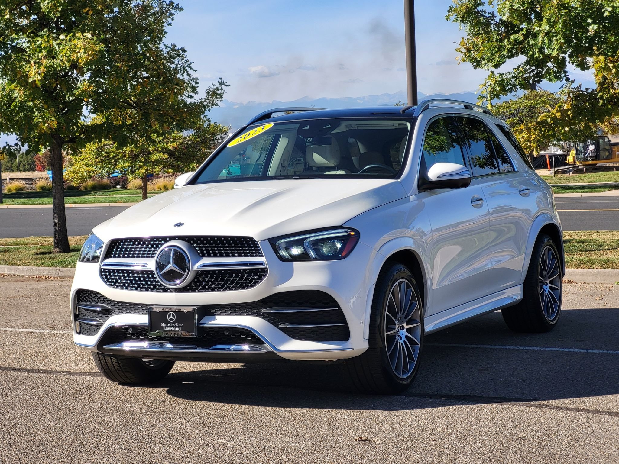 Certified Used 2023 MANUFAKTUR Diamond White Bright Mercedes-Benz GLE450 4MATIC® image 7