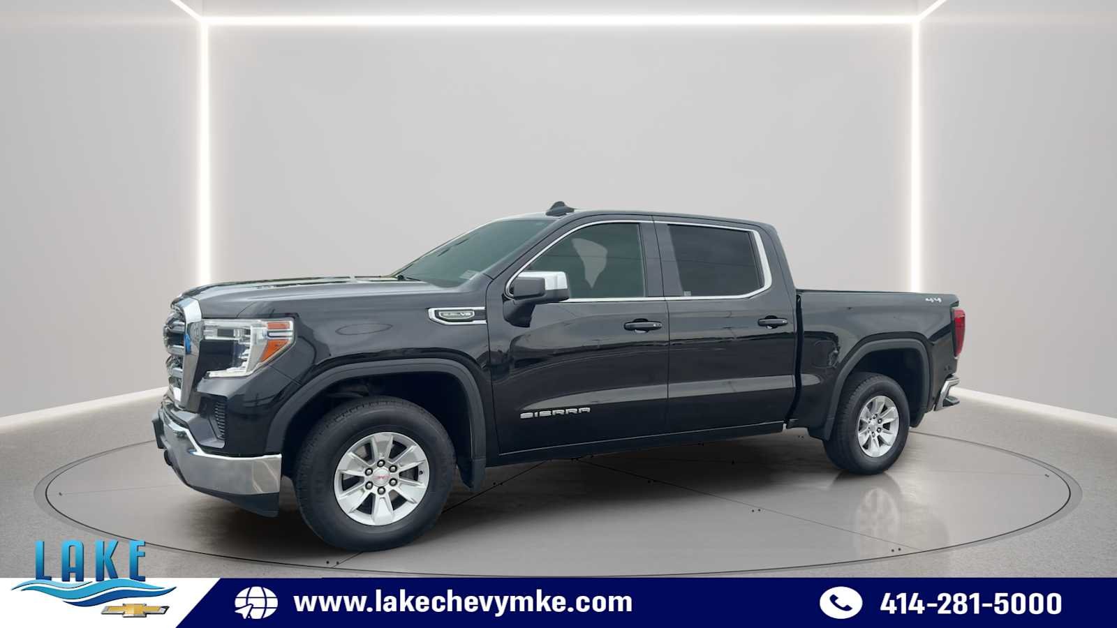 Certified Used 2021 Black GMC SLE image 4