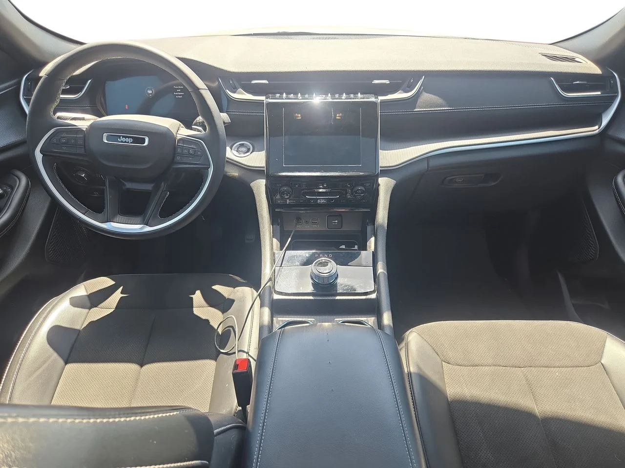 Used 2023 Bright White Clearcoat Jeep Altitude X image 8