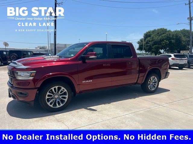 Used 2019 Delmonico Red Pearlcoat Ram Laramie image 1