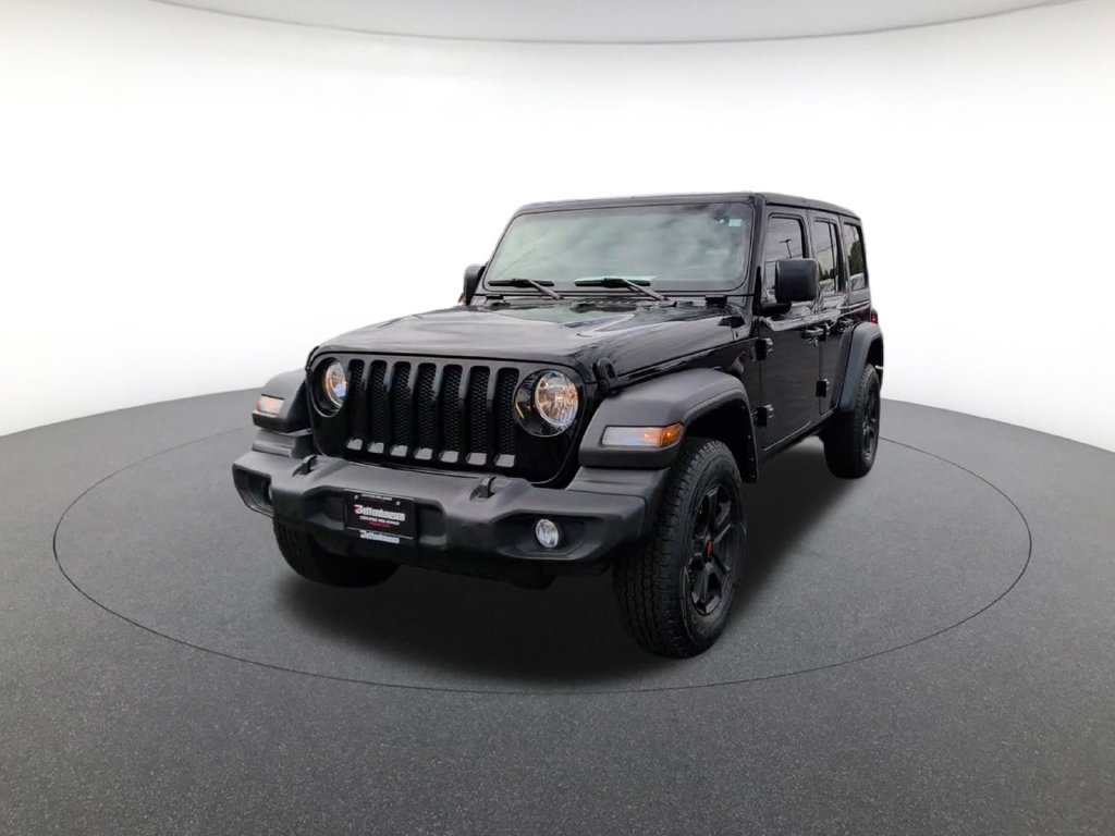 Certified Used 2022 Black Jeep Unlimited Sport S image 15