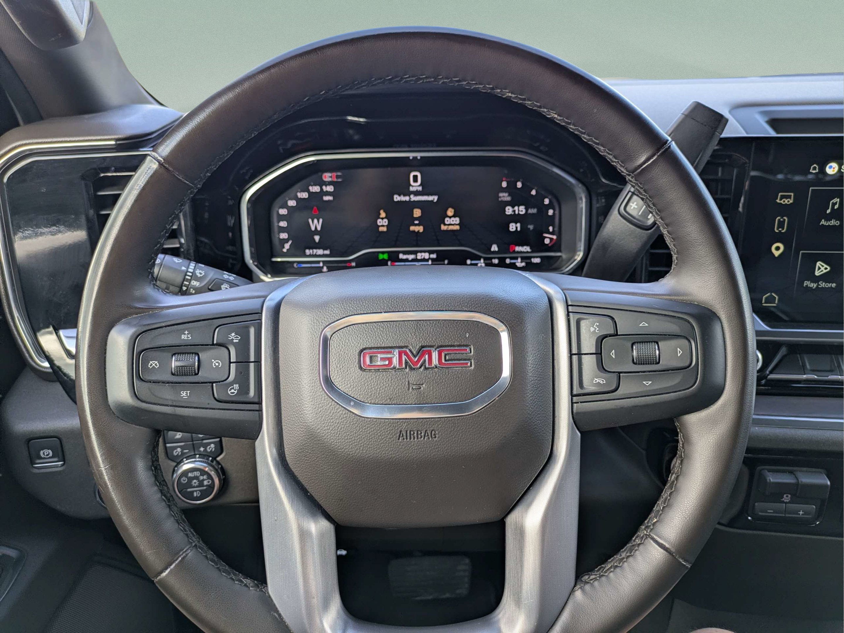 Used 2025 Summit White GMC SLT image 26