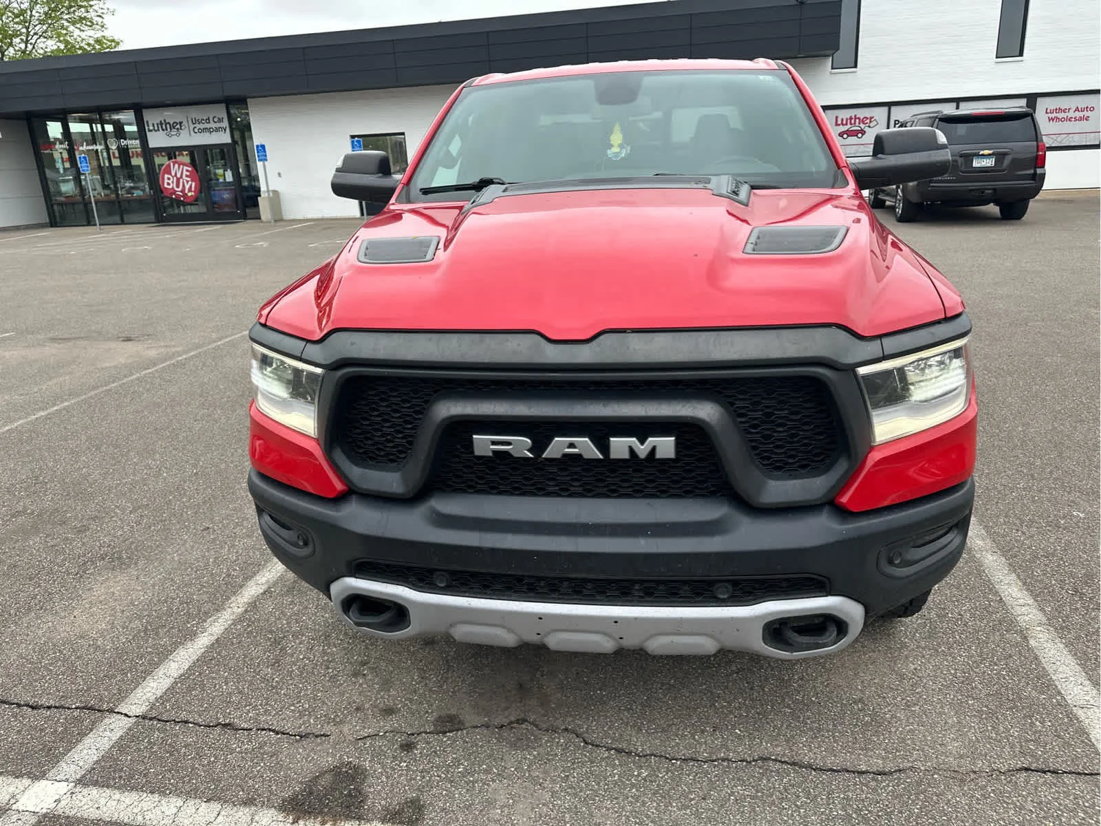 Used 2019 Flame Red Clearcoat Ram Rebel image 3