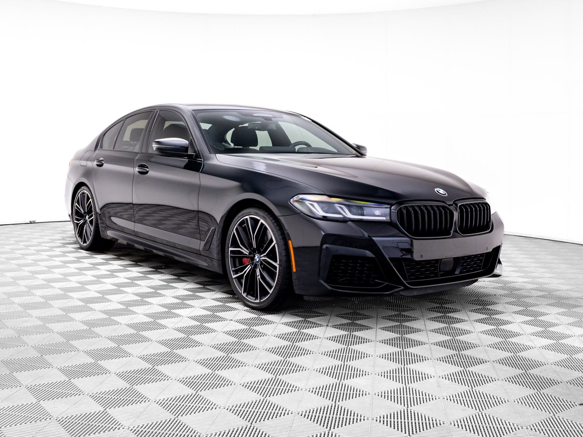 Certified Used 2023 Black Sapphire Metallic BMW 540i xDrive image 8