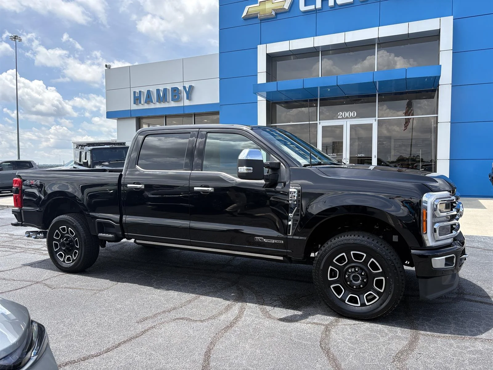 Used 2024 Black Ford Platinum image 1