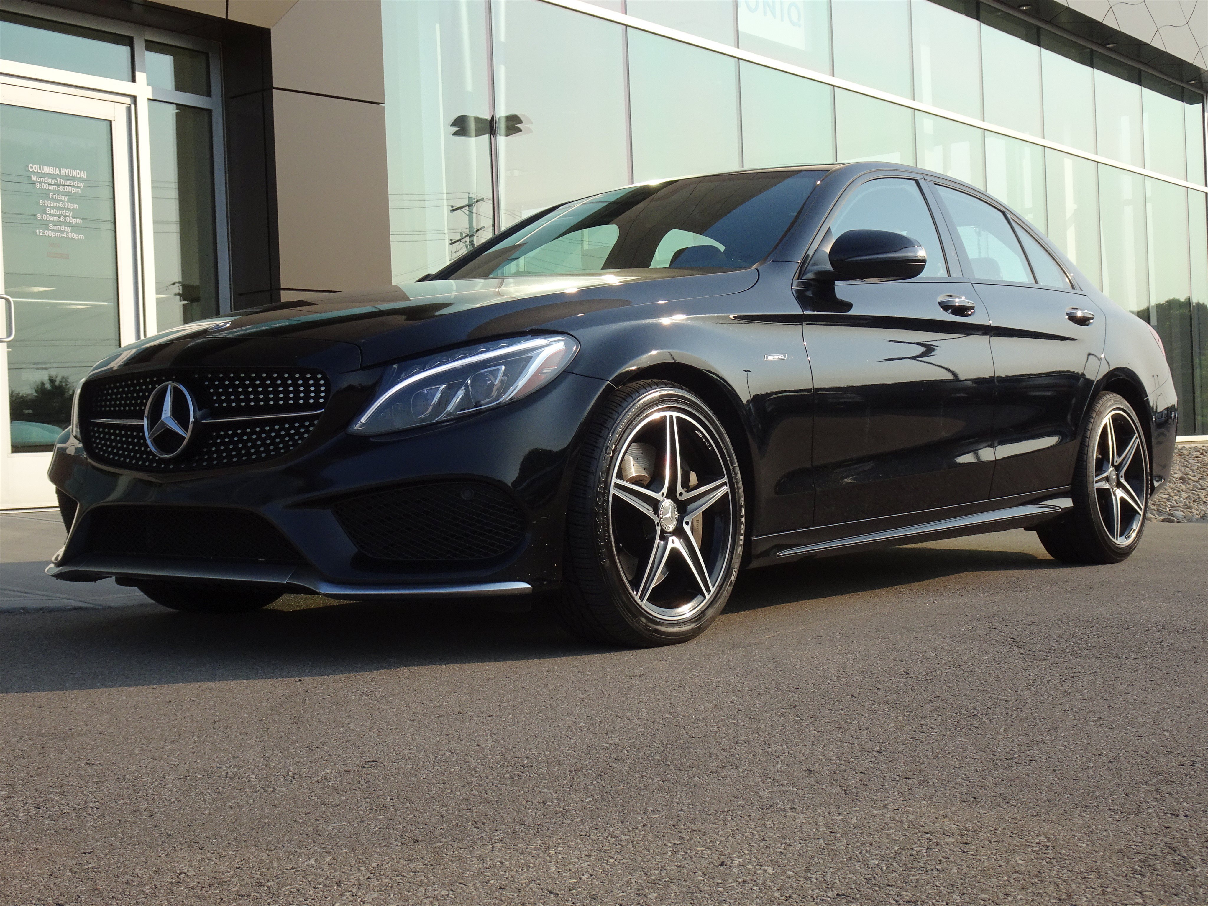 Used 2016 Obsidian Black Metallic Mercedes-Benz C 450 AMG® image 1