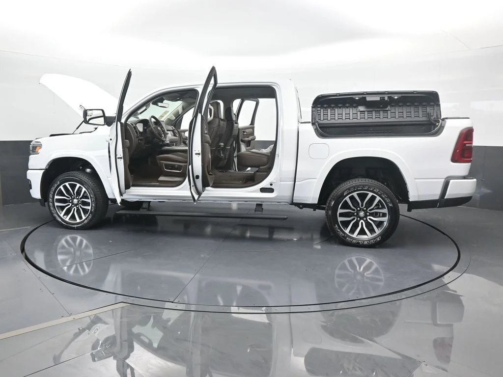 Used 2025 Bright White Clearcoat Ram Limited image 75