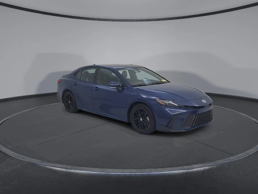Used 2025 Blue Toyota SE image 3